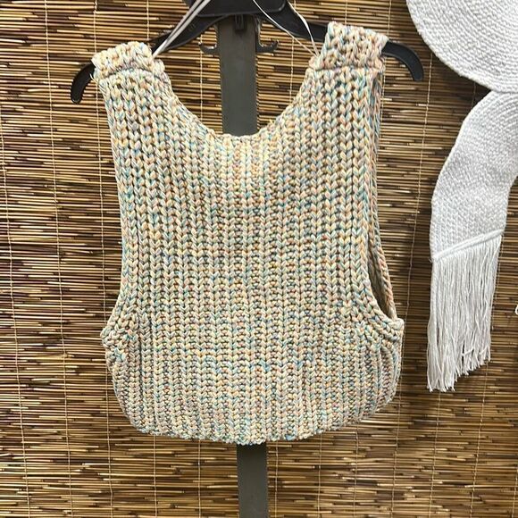 Free People‎ Womens Hoopla Sweater Vest Size S - Picture 2 of 3